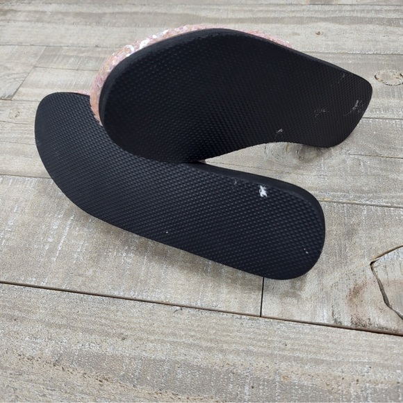 MYSTIQUE BOUTIQUE | Embellished Slip On Sandals in Pink - Picture 2 of 2